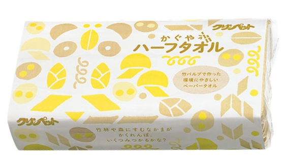 クリンペット・ジャパン ハーフタオルかぐや